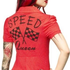 🍒Sourpuss Speed Queen Dress